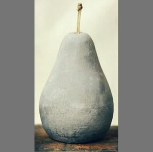 SOLD OUT Cement Pear Farmhouse Decor